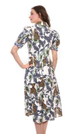 Montauk Dress Cheetahs and Floral