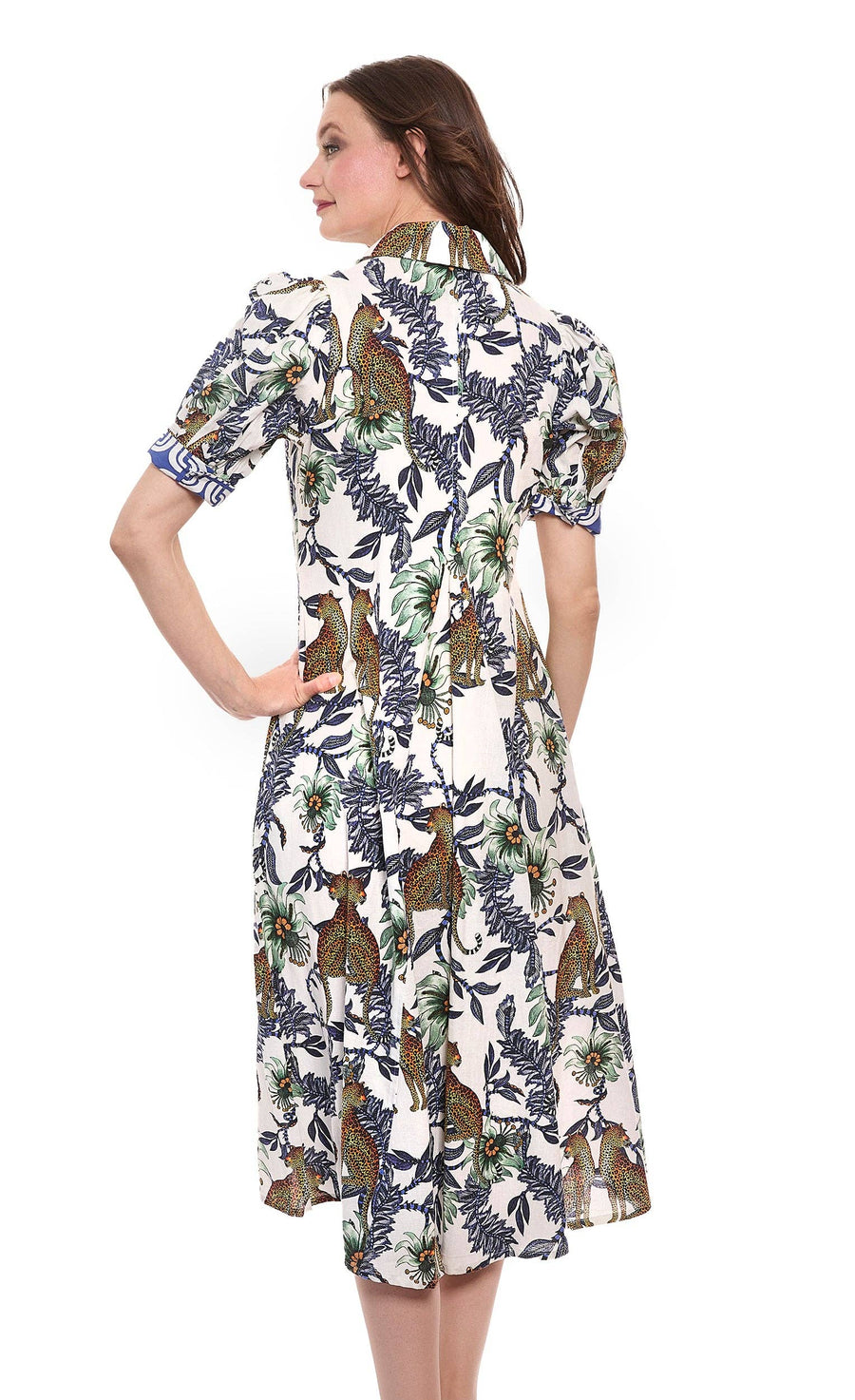 Montauk Dress Cheetahs and Floral