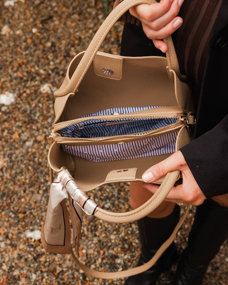Mini Tote Bag - Biscuit | Steffie