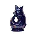 Cobalt Lustre Gluggle Jug