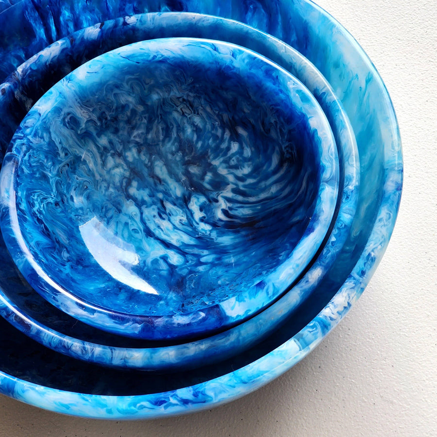 Resin Serving Bowls - Set of 3