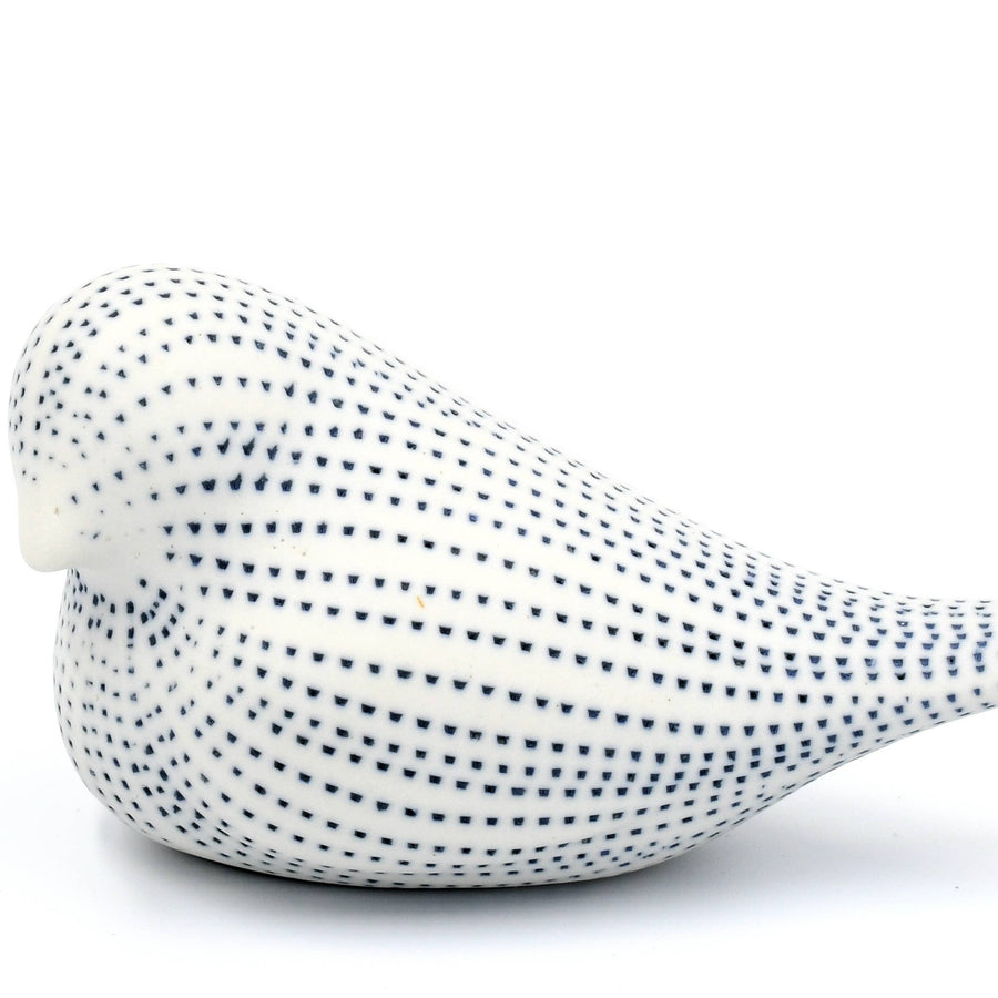 D301W26-MINI BIRD-Porcelain Ceramic Sculpture Ornament
