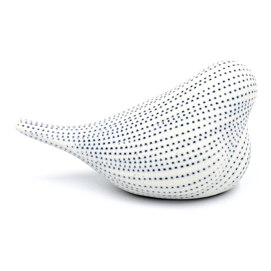 D301W26-MINI BIRD-Porcelain Ceramic Sculpture Ornament
