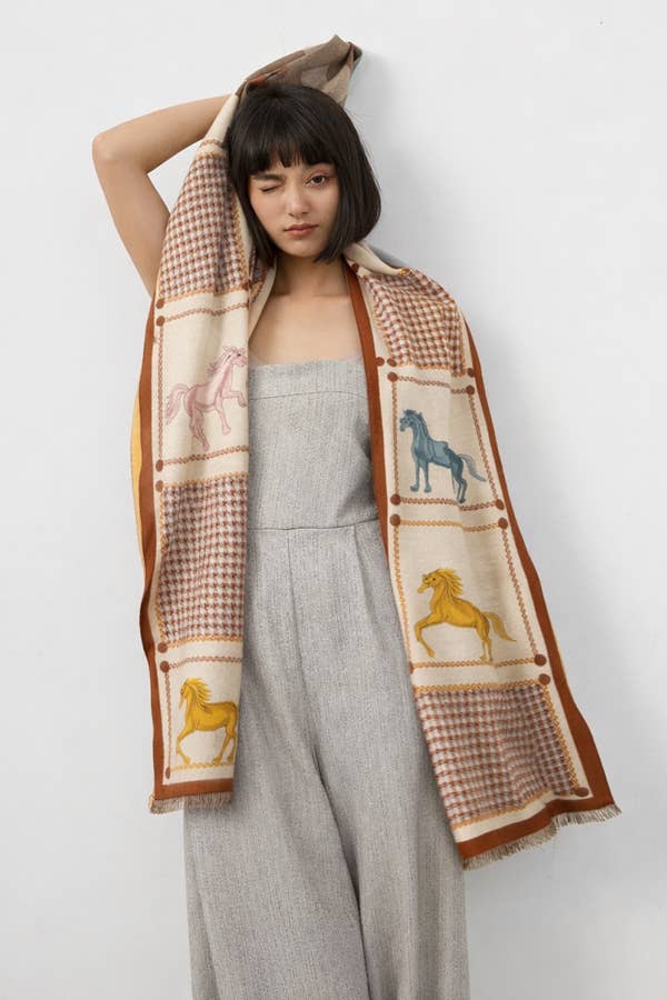 Brown Equine Rearing Reversible Wrap