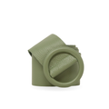 CINT-06 CIRCULAR BUCKLE LEATHER BELT