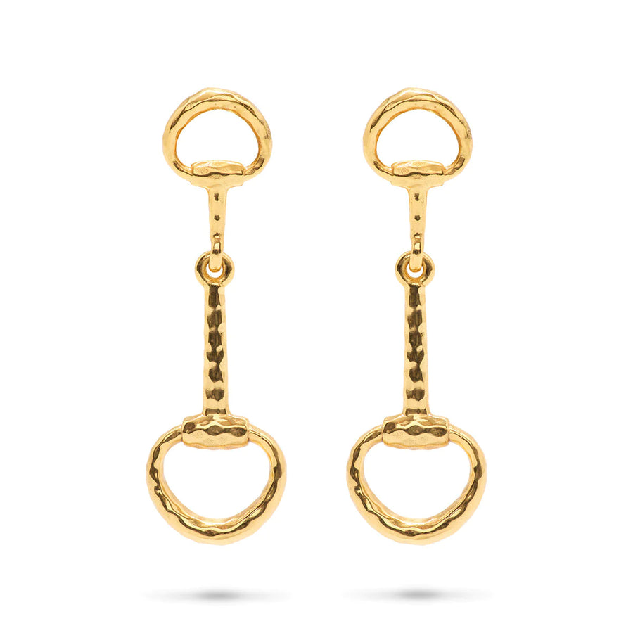 Equestrian Snaffle Bit Earrings