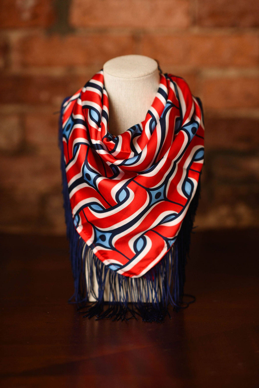 Game Day Fringe Scarf