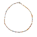 Dainty Gumball Gemstone Necklace
