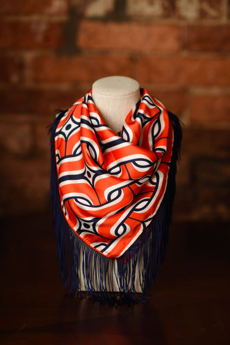 Game Day Fringe Scarf