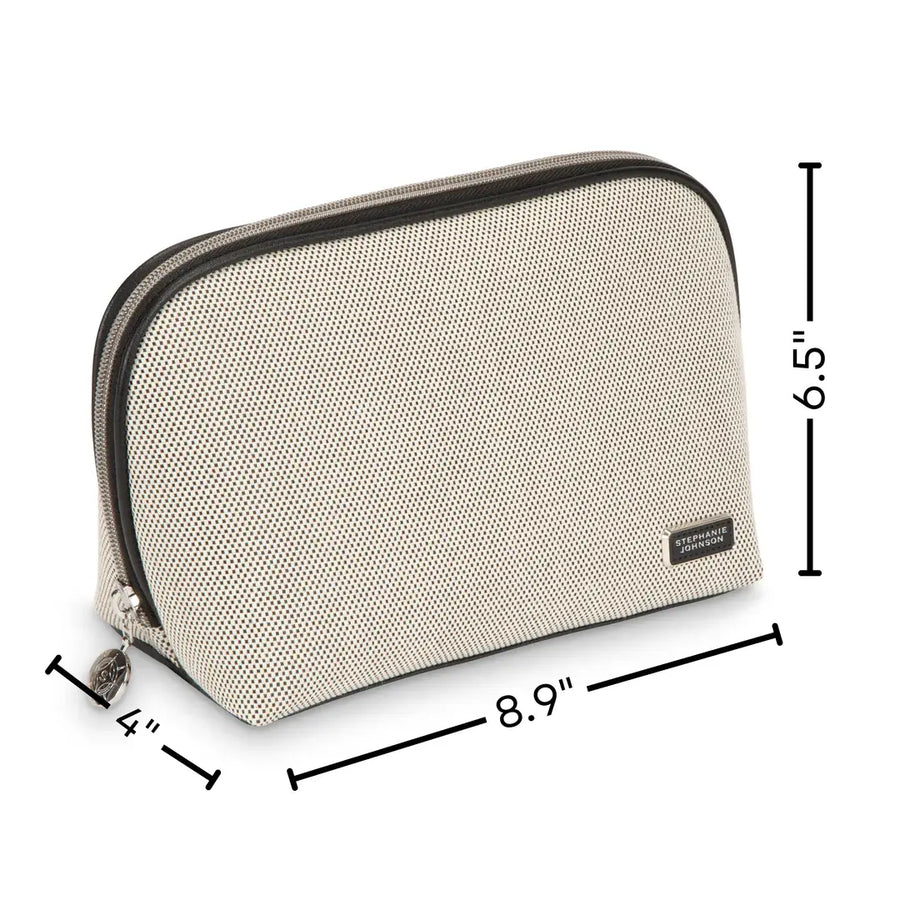 Tropea Onyx Lola Makeup Bag