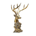 Gold Leaf Deer Décor