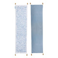Gilded Cottage Double Sided Table Runner with Gold Tassel Accent - Cotton