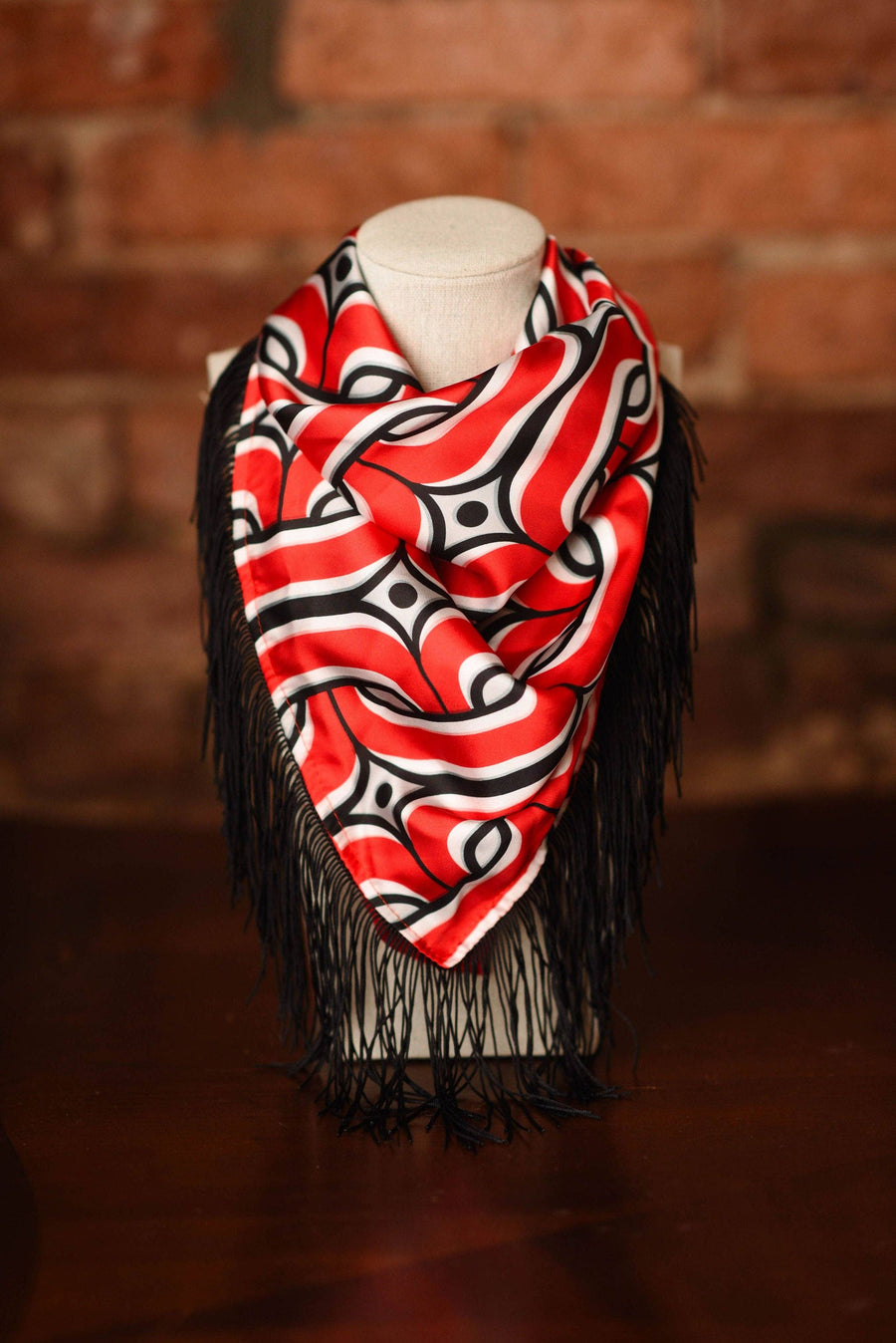Game Day Fringe Scarf