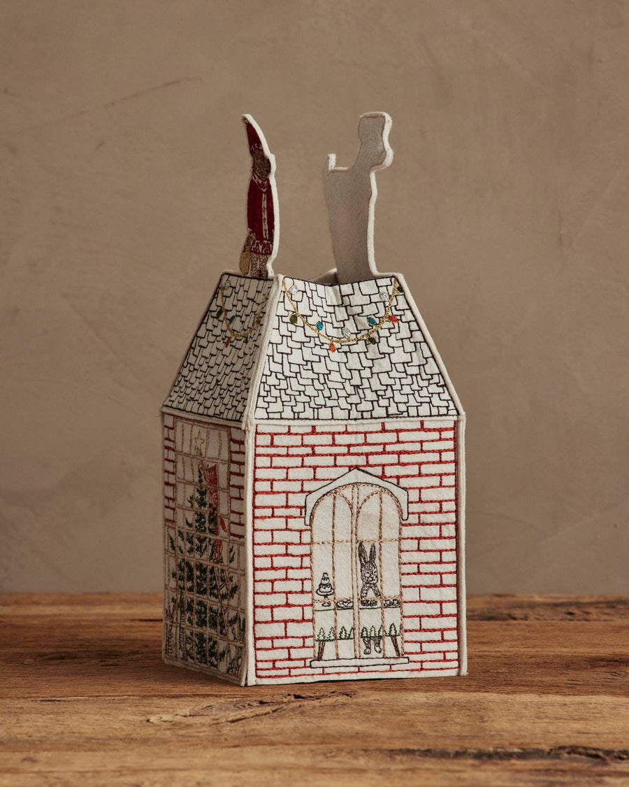 Home for the Holidays Tissue Box Cover
