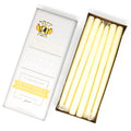 12" Hand Dipped Unscented Taper Candles - 39 Colors USA Made