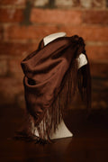 Solid Fringe Scarf