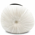 DIVA ROUND MINI L-Handcrafted Porcelain Vase