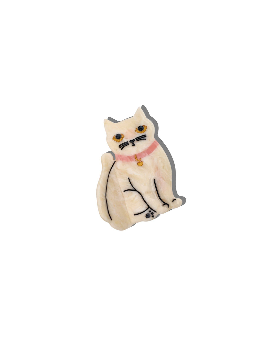 Hand-painted Kawaii Cat Claw Hair Clip