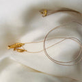 Duo Sardina necklace - two articulated fish