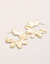 Kai Flower Hoop Earrings