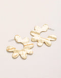 Kai Flower Hoop Earrings