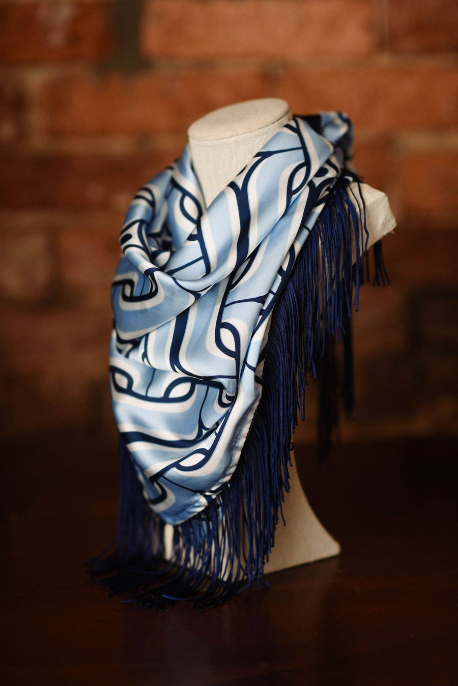 Game Day Fringe Scarf