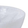 White Resin Salad Bowl