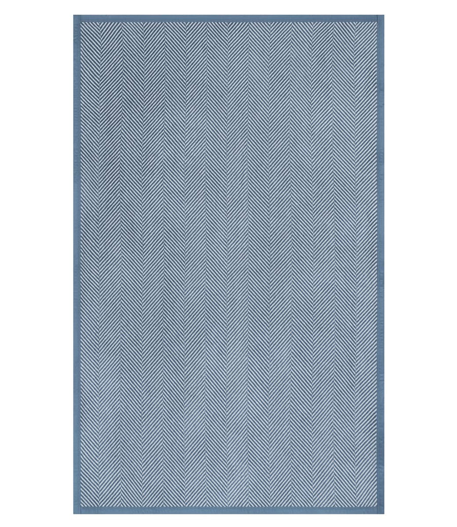 Harborview Herringbone Cornflower Blanket