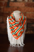 Game Day Fringe Scarf