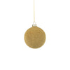 Glass Gold Beaded Ornament