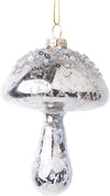 Blown Glass Mushroom Ornament