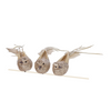 Glitter Clip-On Bird Ornament