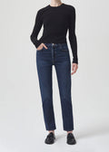 Riley Long High Rise Straight Jean