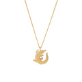 Alligator Solitaire Necklace