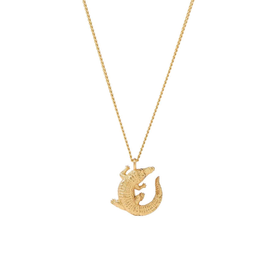 Alligator Solitaire Necklace