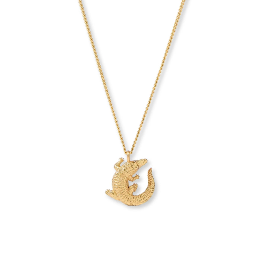 Alligator Solitaire Necklace