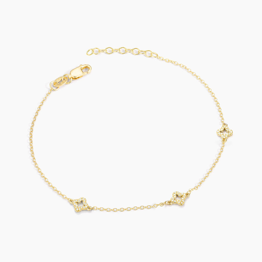 Diamond Station Chain Bracelet
