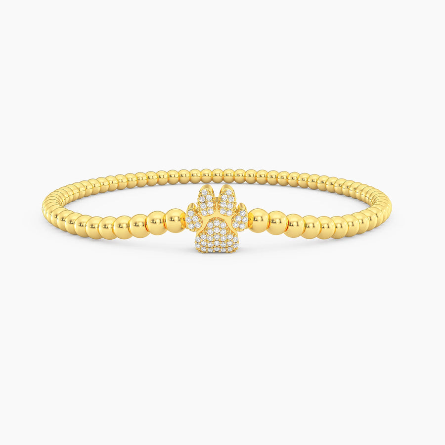 Pet Mom Beaded Bracelet