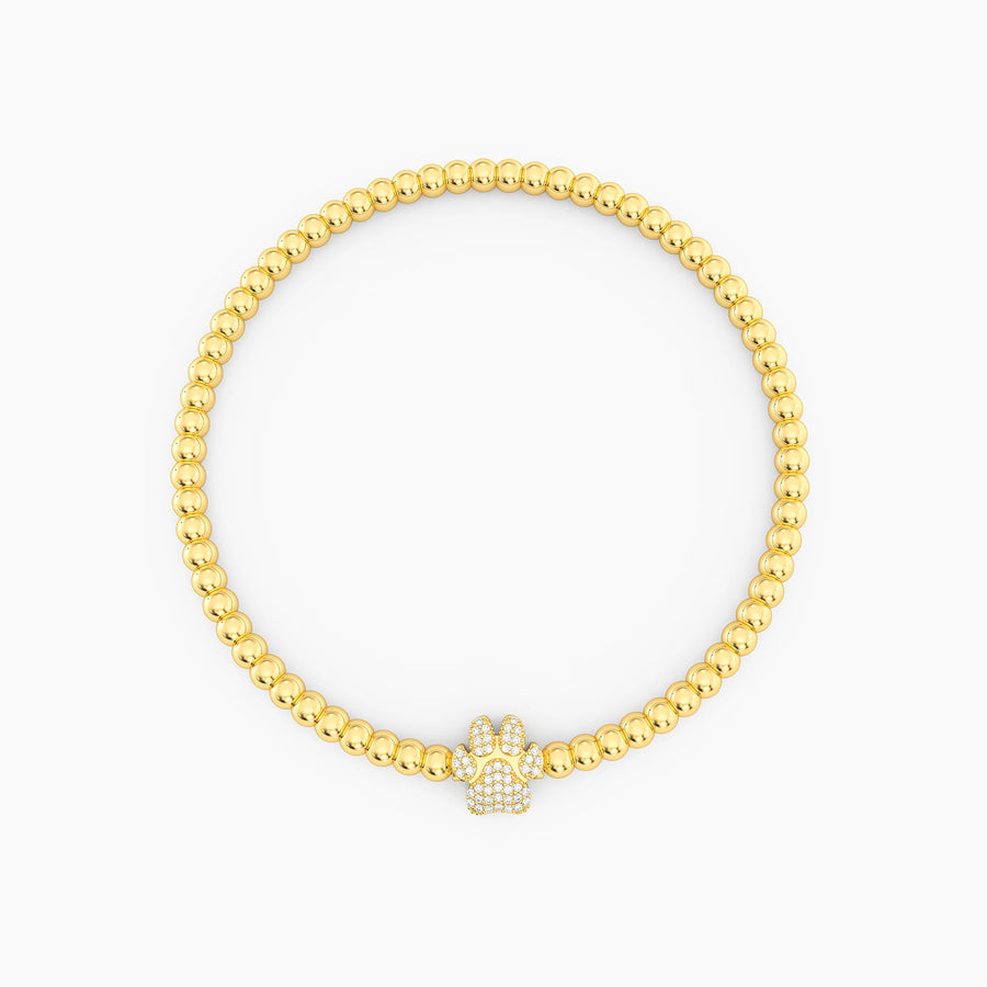 Pet Mom Beaded Bracelet