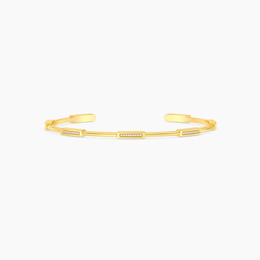 Diamond Bar Cuff Bracelet