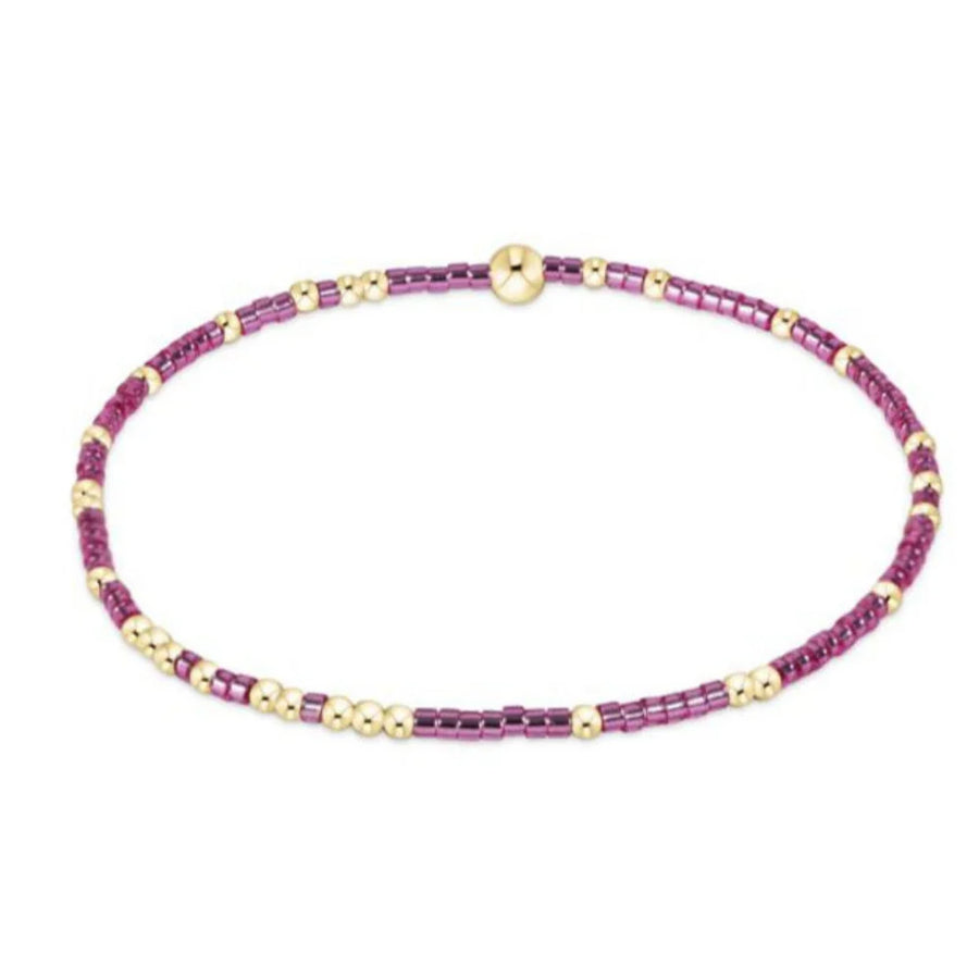 Hope Unwritten Bracelet - Pink Metallic