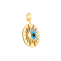 Boho Evil Eye Medallion Charm