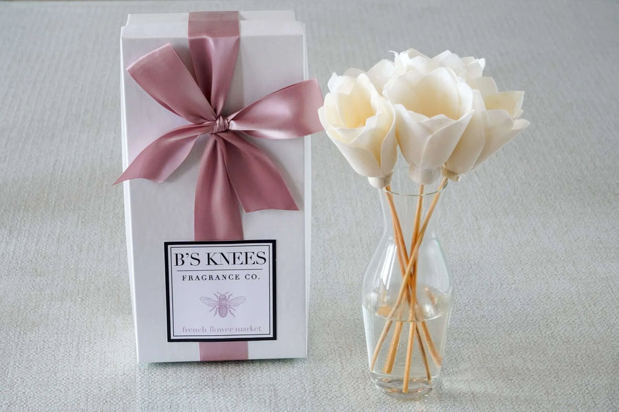 French Flower Market Classic Natural Reed Diffuser