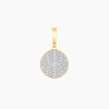 Diamond Disc Charm