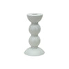 MEDIUM BOBBIN CANDLESTICK - 14CM