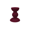 SMALL TALL BOBBIN CANDLESTICK - 10CM