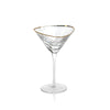 Aperitivo Triangular Martini Glass