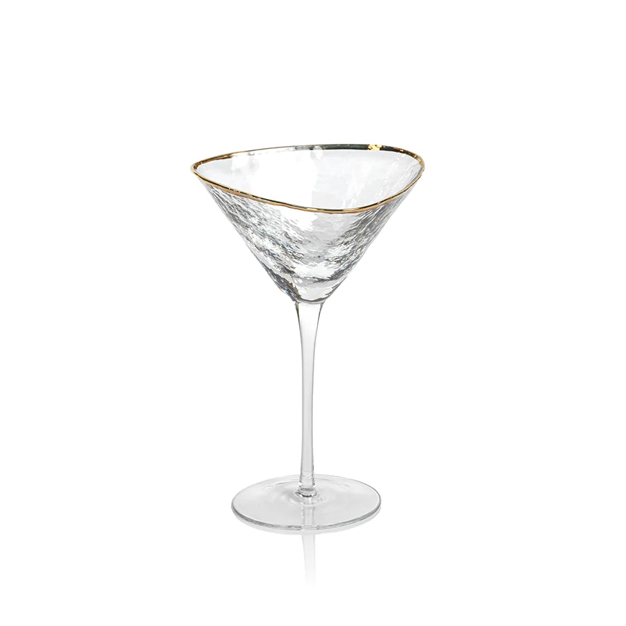 Aperitivo Triangular Martini Glass