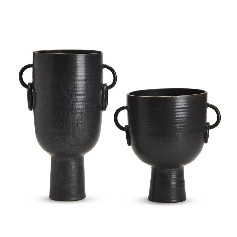 Black Glazed Cup - Large