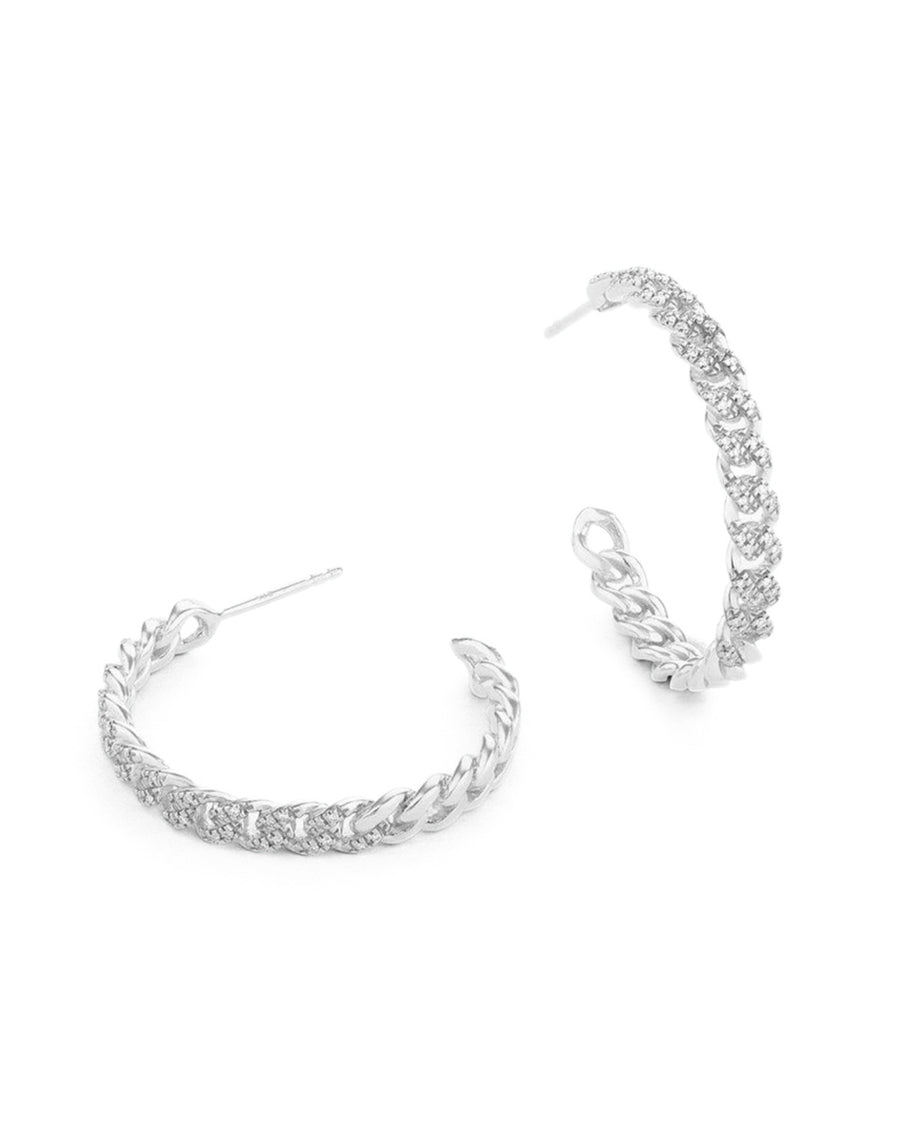 Close Knit Hoop Earring